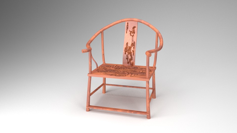 Traditional Chinese Chair preview image 1